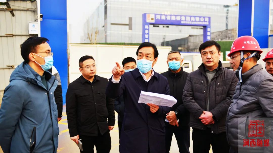 王耀光带队调研重点项目建设推进情况