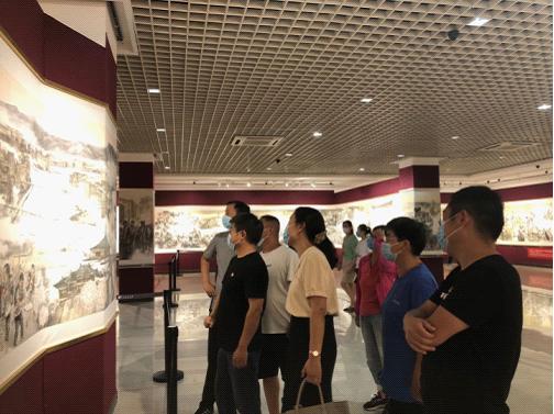 市水利局组织参观庆祝中国共产党成立100周年展览(图4)