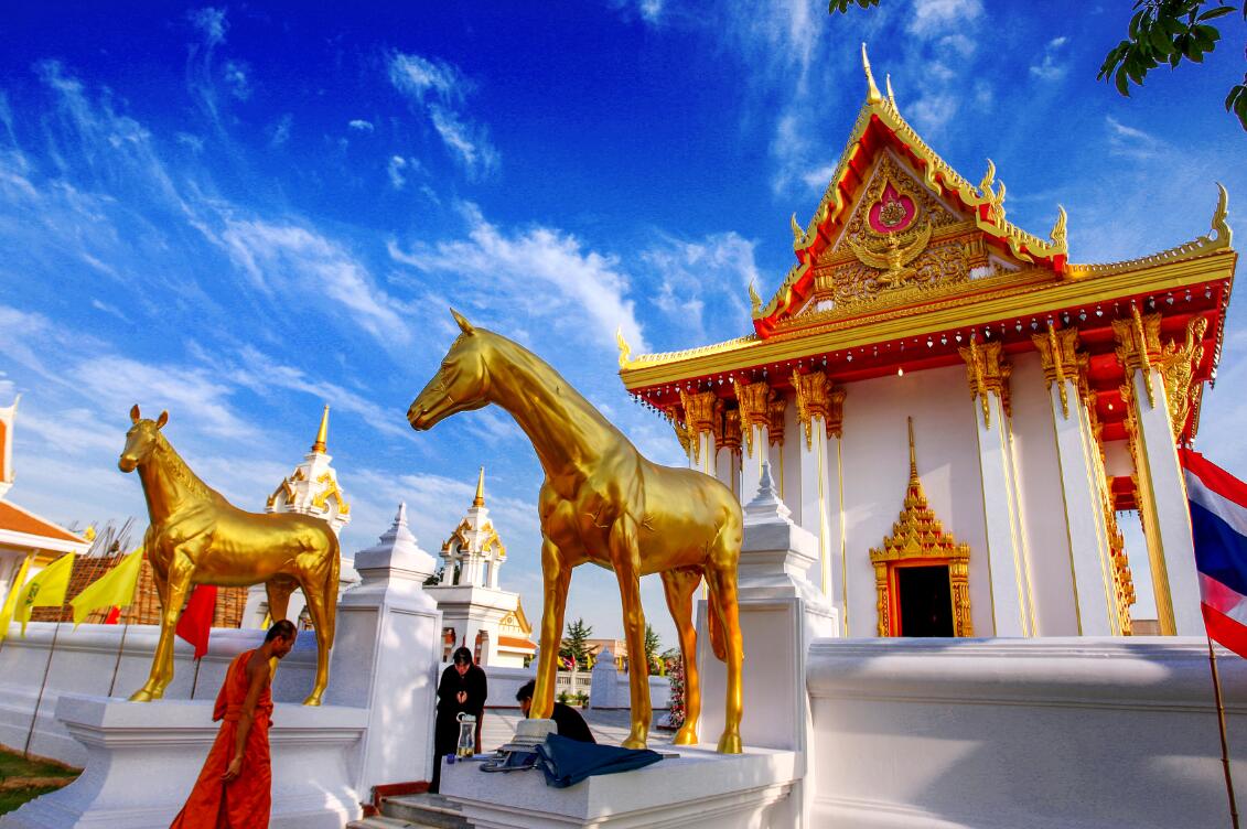 白马寺泰国风格佛殿