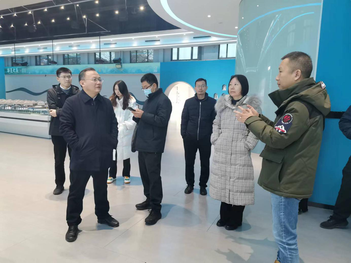 河南省人民政府研究室调研组来洛调研县域经济发展