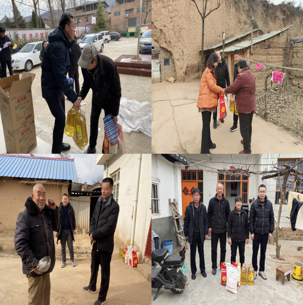 洛阳市人民政府研究室（市政府发展研究中心） 深入帮扶村开展“迎新春 送温暖 感党恩”春节慰问走访活动