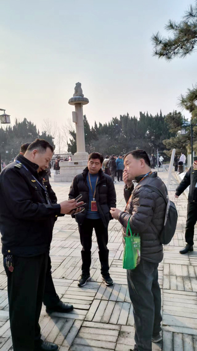 规范市场秩序  提升服务质量 ——洛阳市文化市场综合行政执法支队深入洛阳古墓博物馆开展旅游市场秩序专项检查