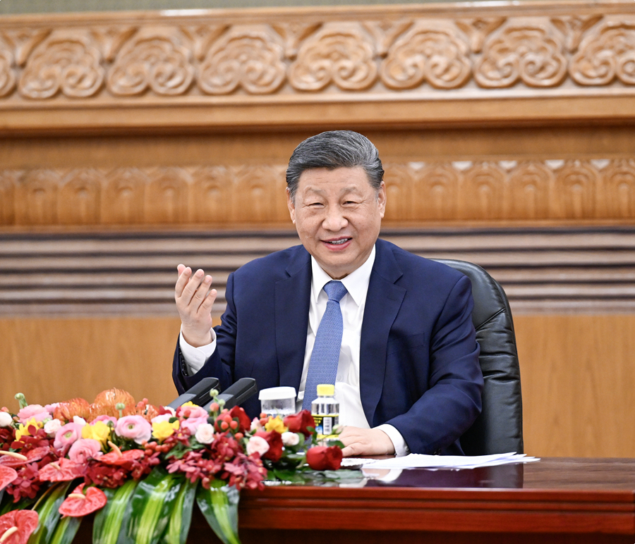 习近平会见国际工商界代表时的讲话（全文）