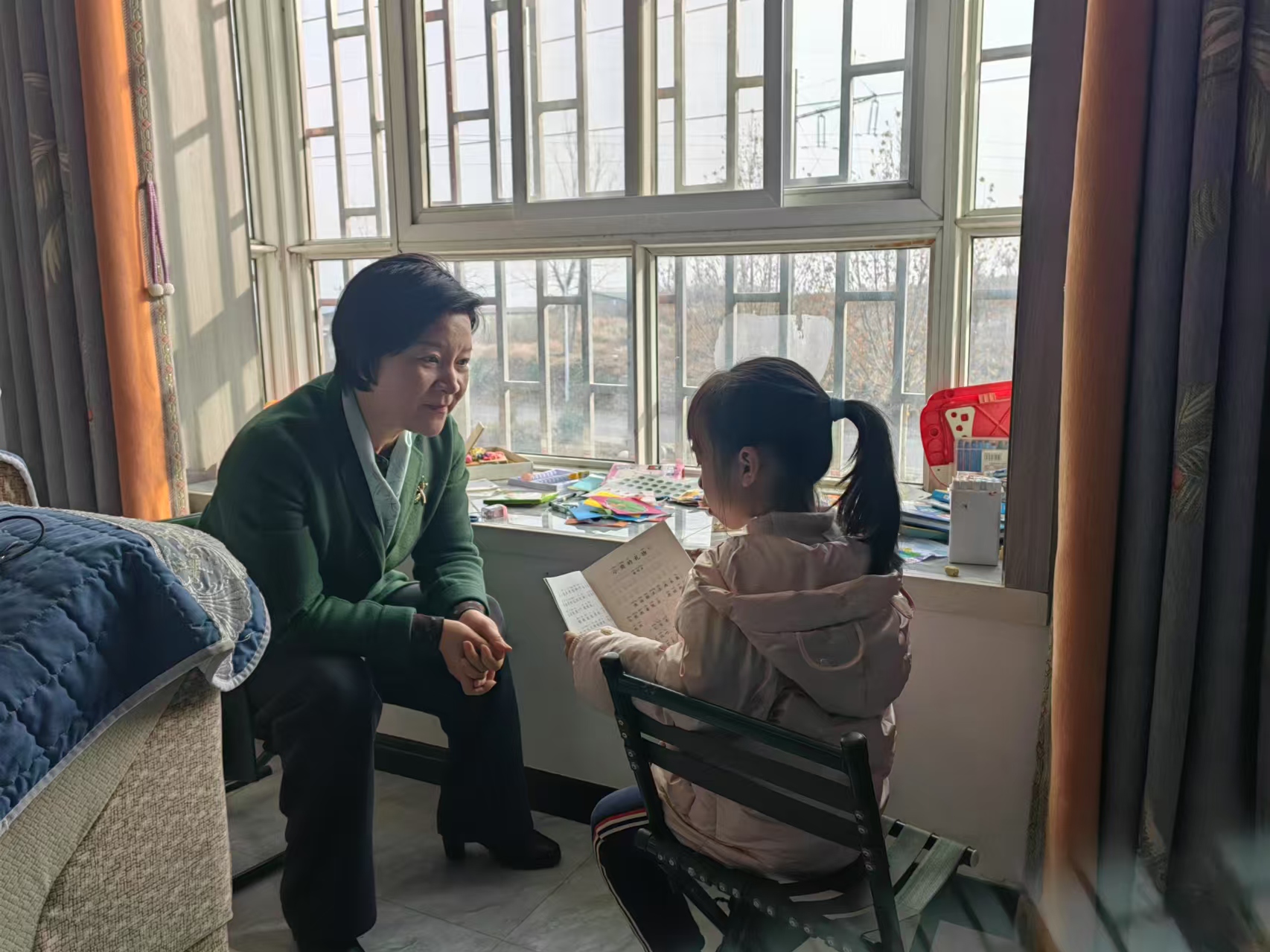 党建引领践初心 “爱心妈妈”暖童心