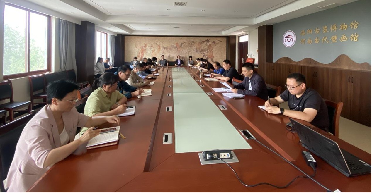 洛阳古墓博物馆五一节前安全工作布署 洛阳古墓博物馆五一节前安全工作布署