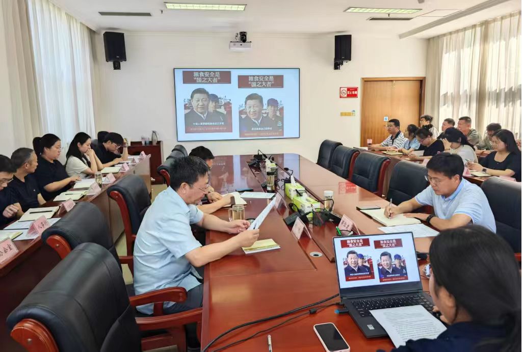 强化科技创新支撑  筑牢粮食安全基石  ——市科技局举办2025年第五期“强国有我 岗位练兵”活动