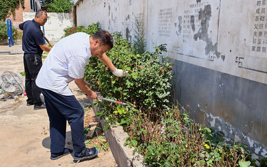 党建文化墙焕新颜 绘就王窑村新画卷——洛阳市考古研究院驻村工作队助力王窑村文化阵地提质升级纪实