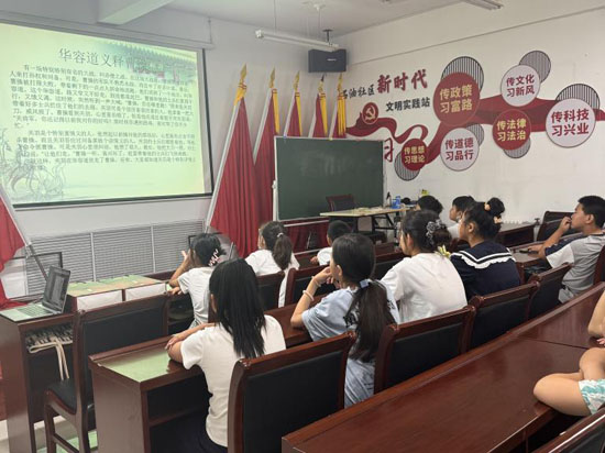 洛阳关林走进关林街道石油社区开展“忠义文化+党史教育”主题社教活动 洛阳关林走进关林街道石油社区开展“忠义文化+党史教育”主题社教活动