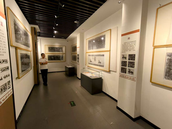 外展 | “凝·刻——洛阳古墓博物馆馆藏拓片展”亮相新野县博物馆