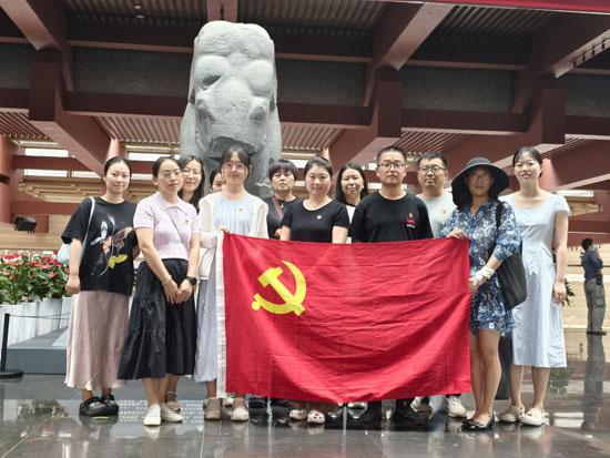 探寻历史根脉 践行责任担当——洛阳民俗博物馆党支部到汉魏洛阳故城遗址博物馆开展主题党日活动
