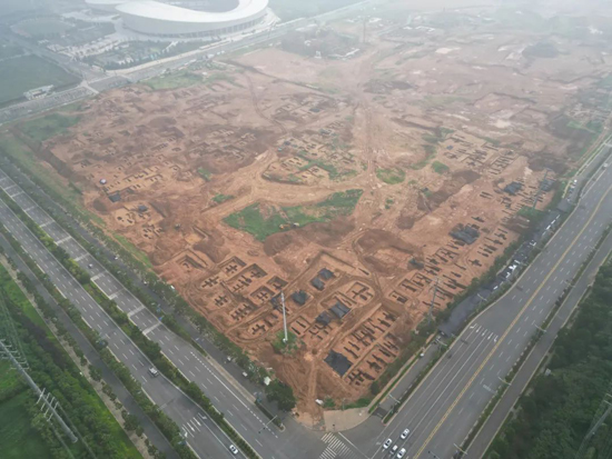 酷暑暴雨 探方坚守 ——洛阳华夏历史文明传承创新产业园项目考古扫描