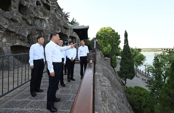 习近平总书记在洛阳市考察调研