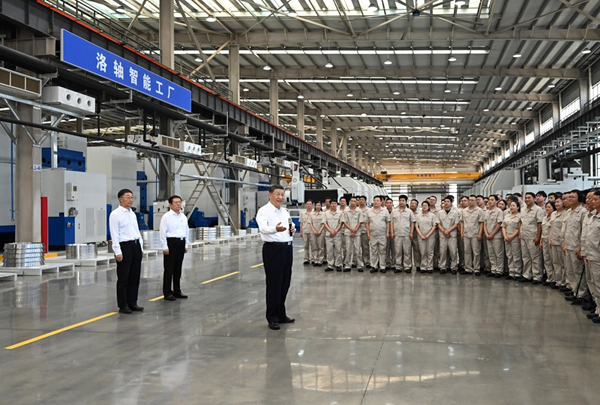 习近平总书记在洛阳市考察调研