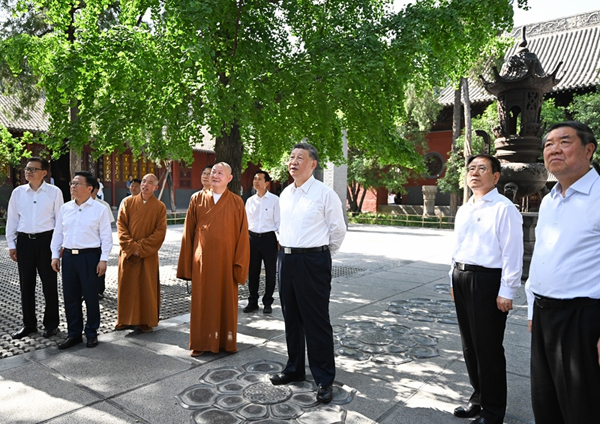 习近平总书记在洛阳市考察调研