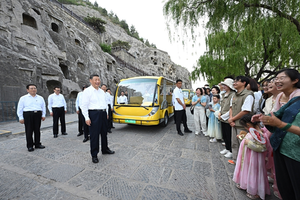 习近平总书记在洛阳市考察调研
