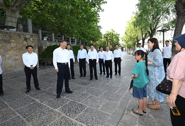 习近平总书记在洛阳市考察调研