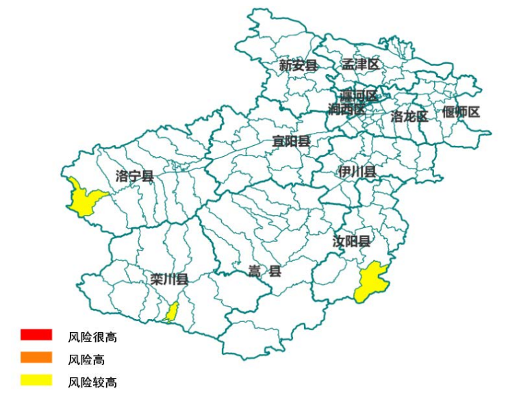 洛阳市地质灾害气象风险预警