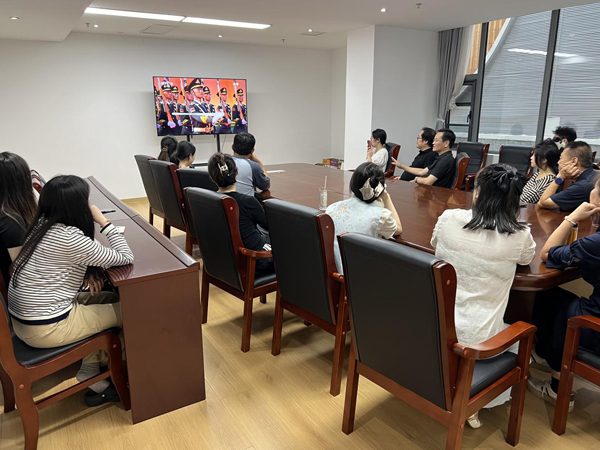 洛阳隋唐大运河文化博物馆收听收看纪念中国人民抗日战争暨世界反法西斯战争胜利80周年大会情况报告