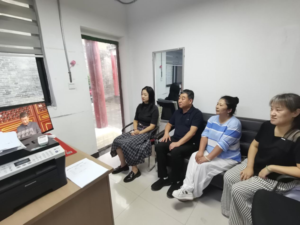 洛阳隋唐大运河文化博物馆收听收看纪念中国人民抗日战争暨世界反法西斯战争胜利80周年大会情况报告