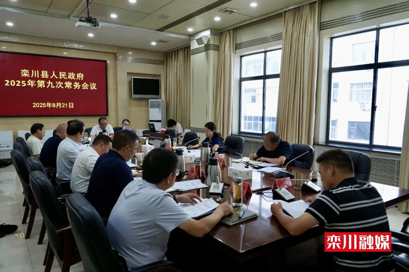 县政府召开2025年第九次常务会议