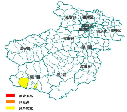 洛阳市地质灾害气象风险预警