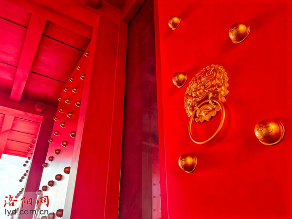 玄武门遗址保护展示工程城楼主体建设完成