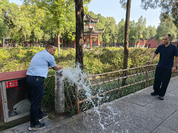 洛阳市文物局召开全市中秋国庆假期文物安全生产工作会议，组织开展双节前安全检查行动