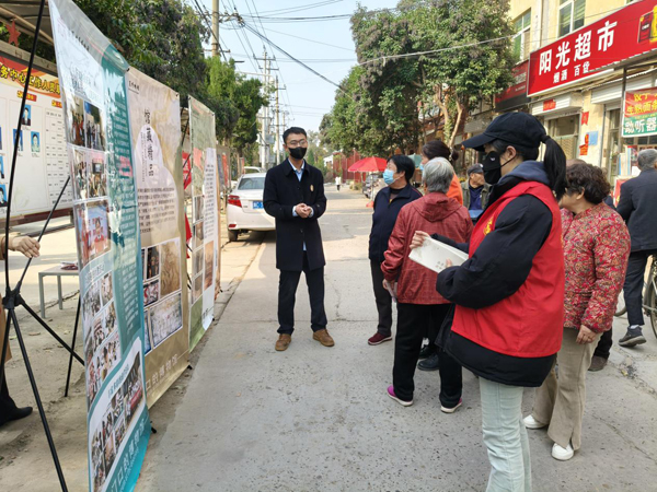 洛阳古墓博物馆第一、第二支部走进社区 双措并举赋能乡村与社区发展