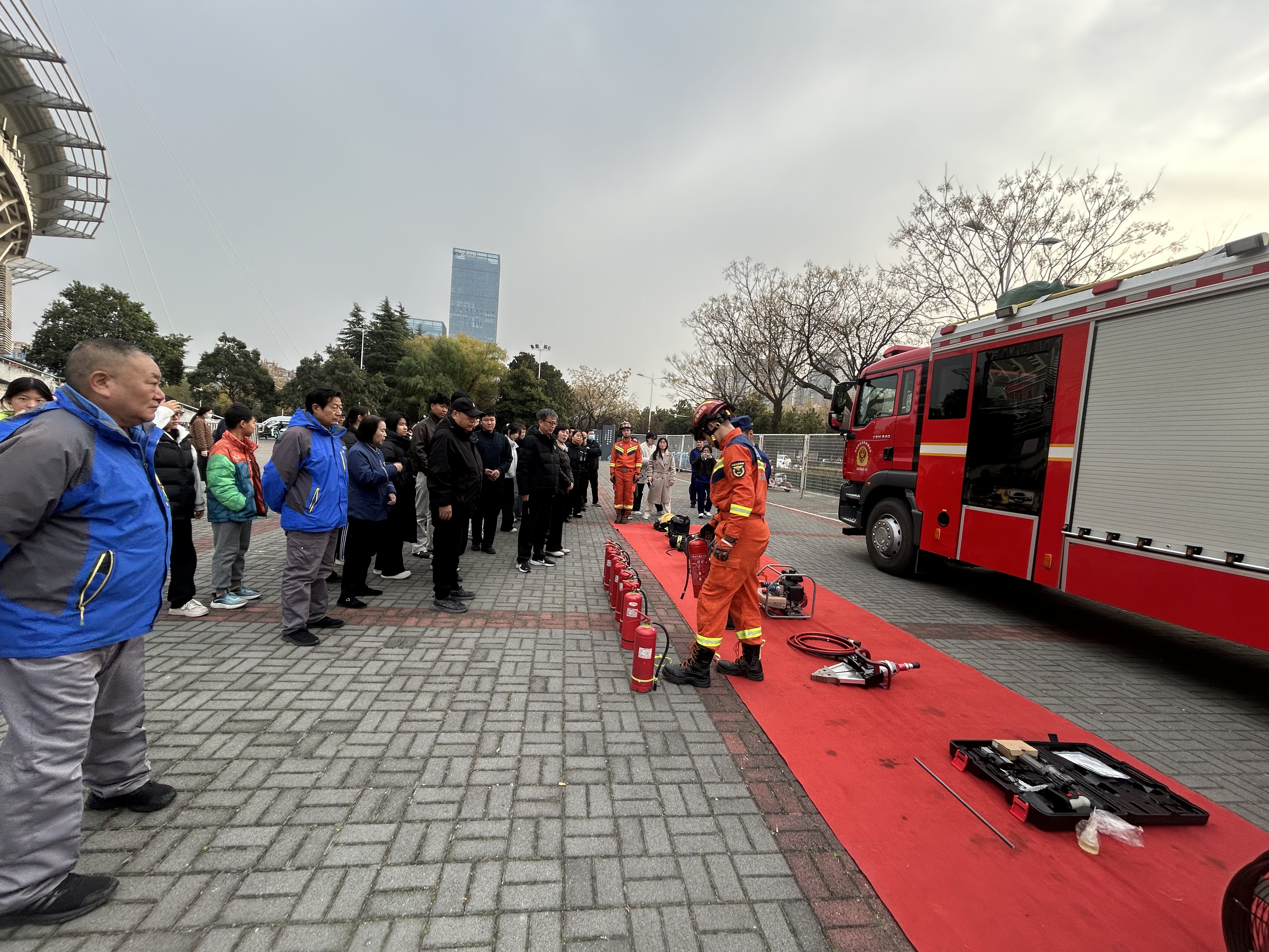 洛阳市体育系统开展消防安全培训演练 筑牢安全防线