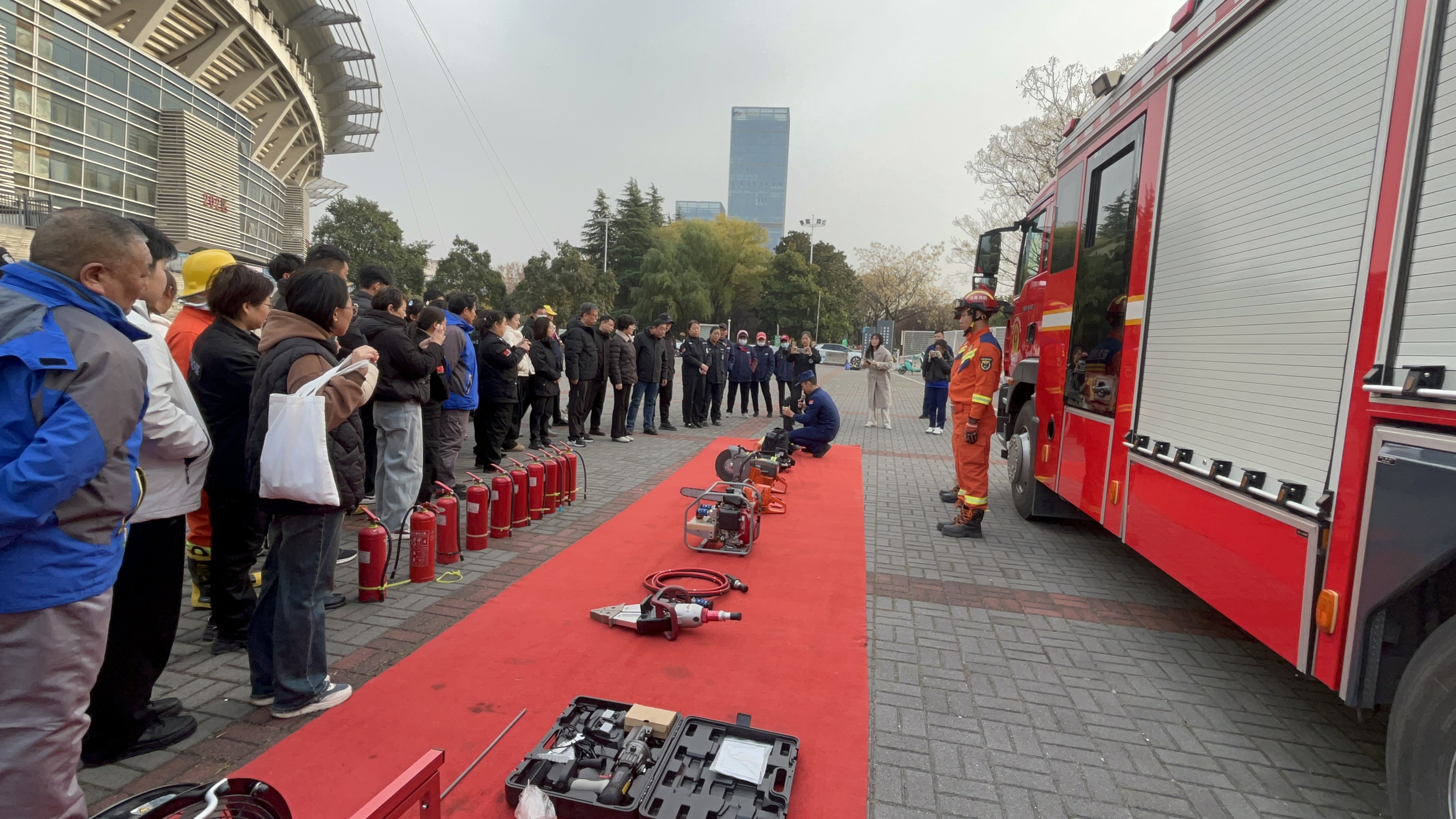 洛阳市体育系统开展消防安全培训演练 筑牢安全防线