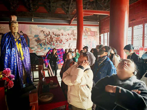 汉魏洛阳故城遗址博物馆讲解员志愿者团队 到洛阳周公庙博物馆参观交流