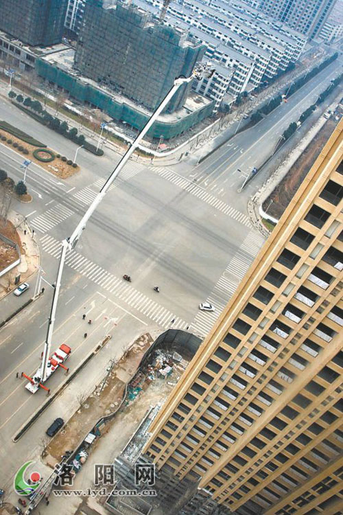 洛阳高喷消防车最高臂展72米 射水高度最高110米 洛阳高喷消防车最高臂展72米 射水高度最高110米