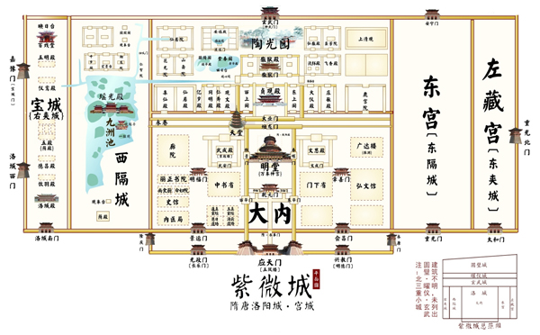 隋唐洛阳城宫城区 隋唐洛阳城宫城区