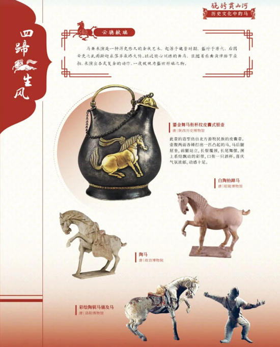 洛阳博物馆彩绘陶驯马俑图片亮相中国妇女儿童博物馆
