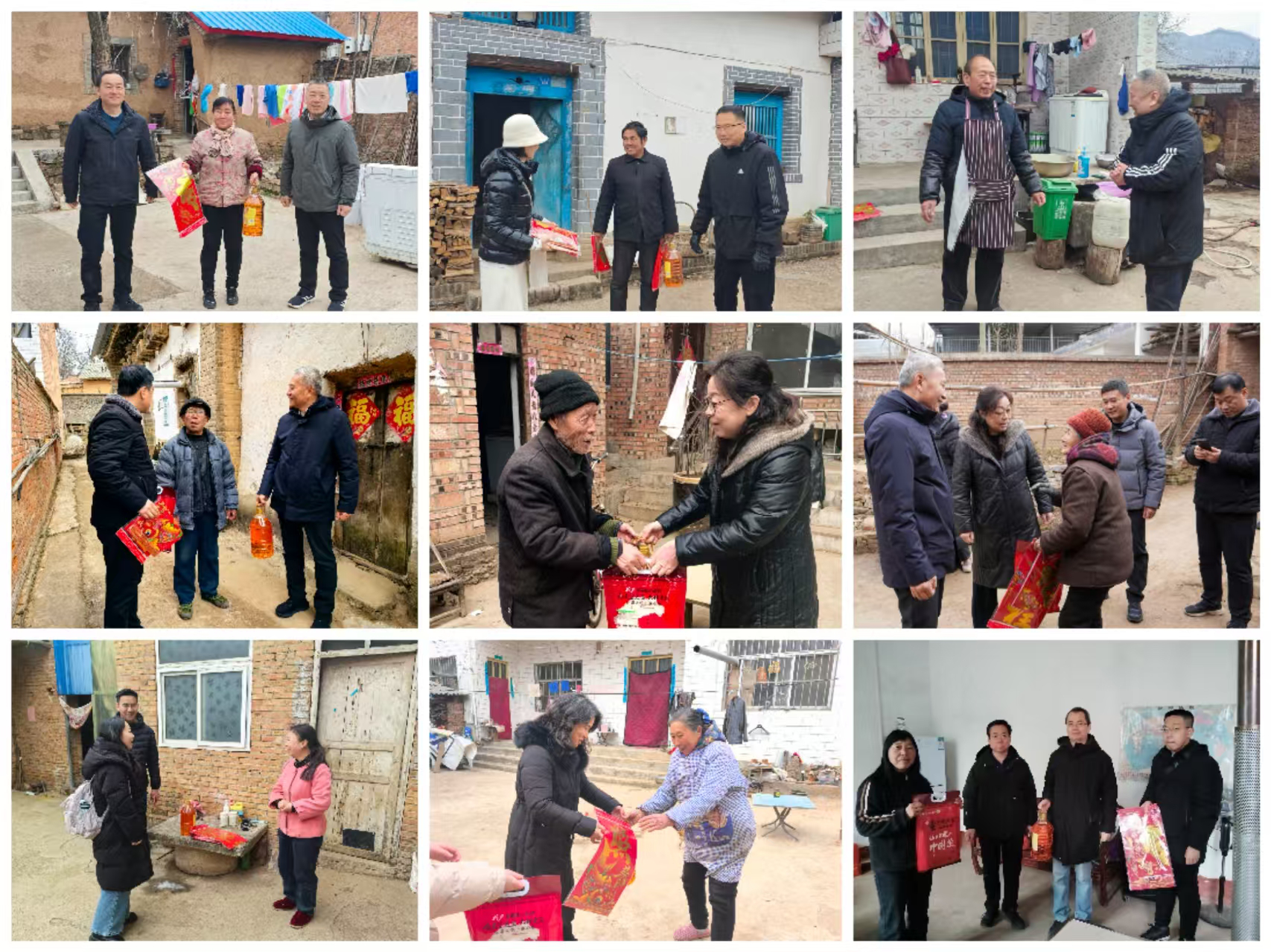 新春慰问暖民心 帮扶助困显担当
