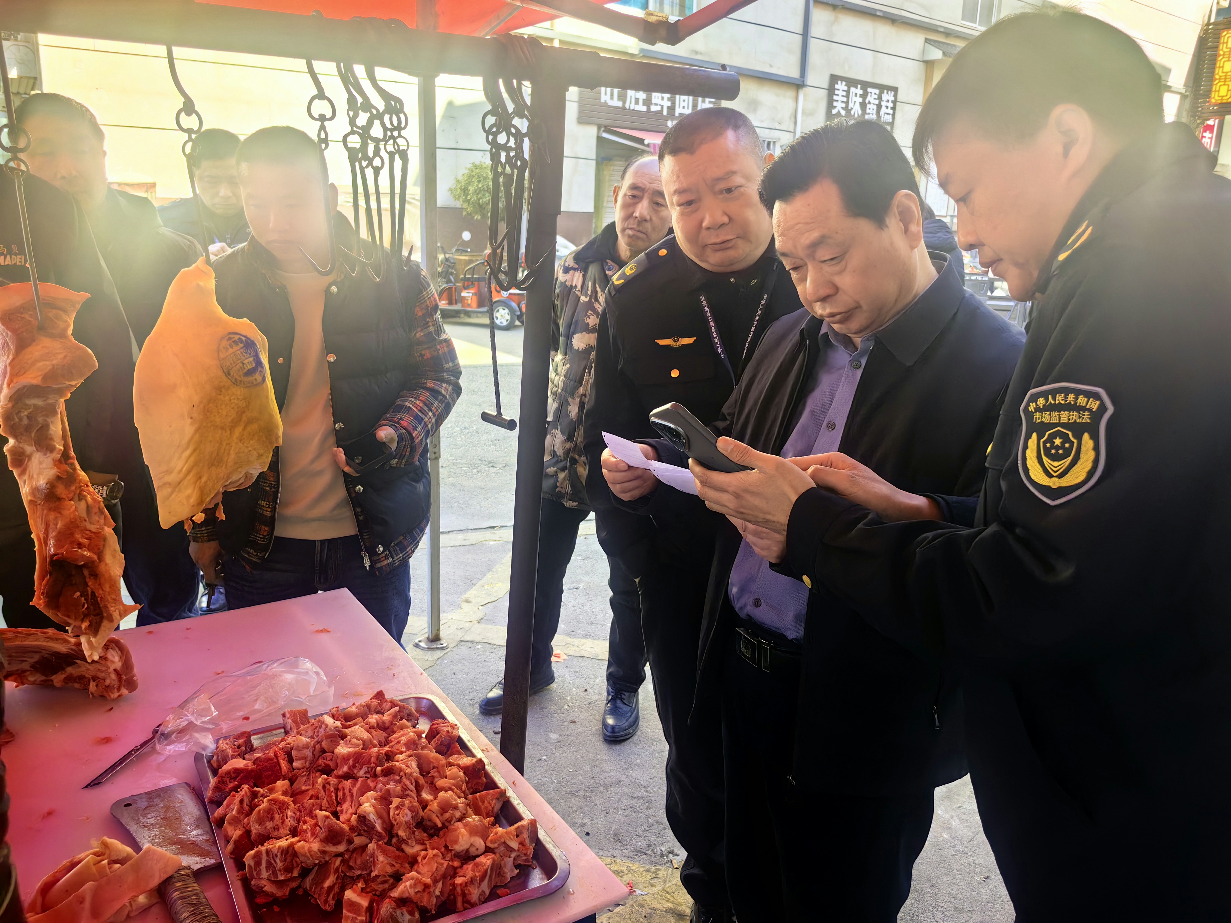 宜阳县市场监督管理局开展春节前食品安全专项检查