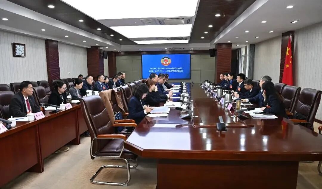 赵书政参加人大代表、政协委员分组讨论