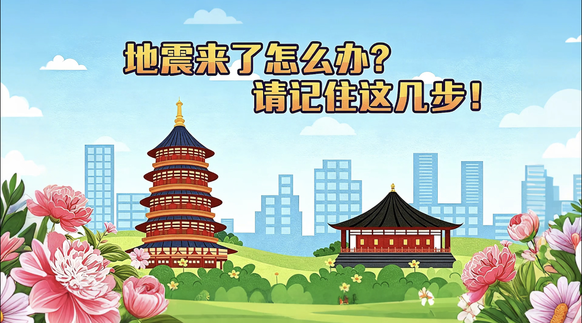 【洛阳应急】地震来了怎么办？请记住这几步