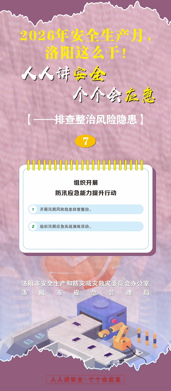 2026年安全生产月，洛阳这么干！