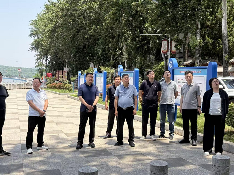 省防办防汛第一检查组来洛督导检查防汛备汛工作