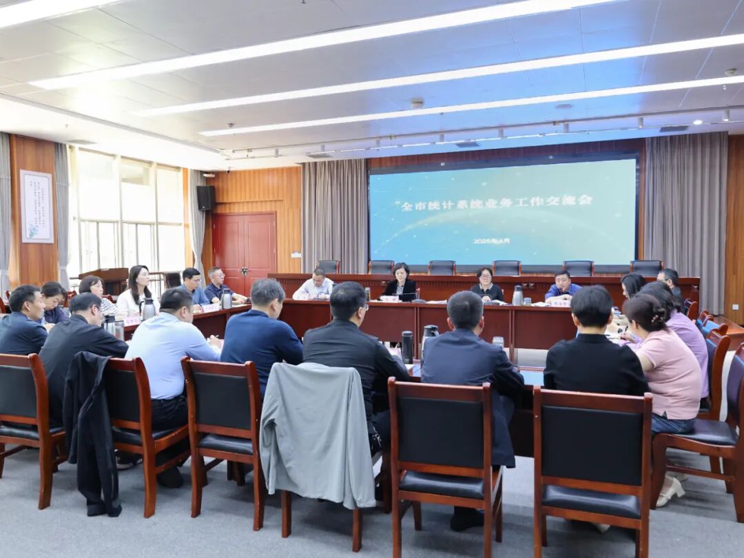市统计局召开全市统计系统业务工作交流会