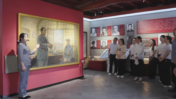 赓续抗战精神 汲取奋进力量 <br>——洛八办纪念馆举行全民族抗战爆发89周年纪念活动